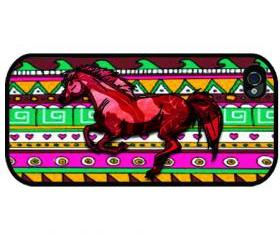 iPhone 4, - iPhone 4s - iphone 5 cases - COLORFUL HORSE DESIGN - Case iPhone cover, iPhone hard case
