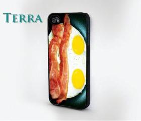 Eggs & Bacon - iphone 5 cases- - - Case iPhone cover, iPhone hard case- iPhone 4, iPhone 4s