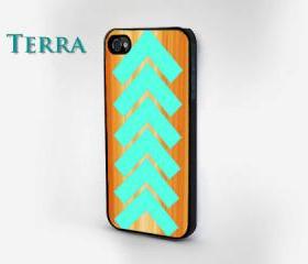 Geometric Wood Grain Print - iphone 5 cases iphone 5 - Cool iPhone Cases- Cool iPhone Cases - Geometric- iPhone 4 iPhone 4s - - Case