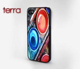 Watercolor Set iPhone 5 Case - iphone 5 cases Cool iPhone Cases- Cool iPhone Cases-- iPhone 4, iPhone 4s- Rubber Case